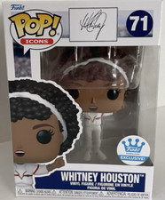 Funko Pop!,  "Whitney Houston",    #71  Icons Collection,   Vinyl Figure