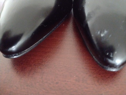 Bruno Magli 9.5 AA Black Pumps patent leather 3" heels Italy new - Picture 4 of 14