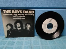 The Boys Band Please Don't Stop Me Baby PROMO 7" 45 Single PS XTRA 45s SHIP FREE