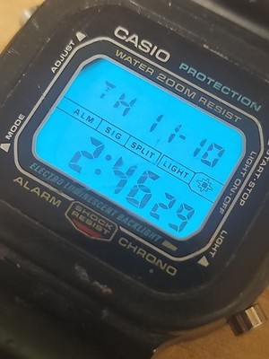 Casio DW-6800 module 1288 G-Shock 200m Digital Watch Alarm Chrono