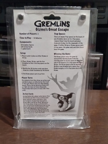 NECA Gremlins “Gizmo’s Great Escape” Collector’s Edition Game 2010 Wizkids - NEW - Bild 4 von 7