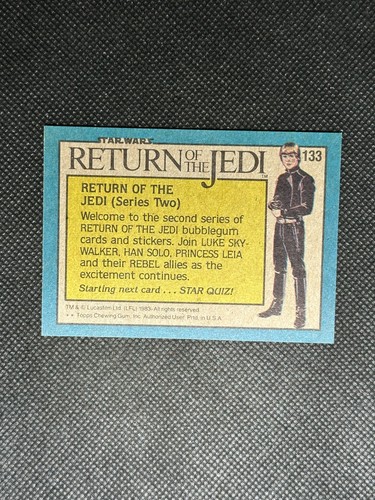 1983 Topps Star Wars Cards Return of the Jedi Series 2 – U Pick – Buy 4 Save 25% - Picture 4 of 178