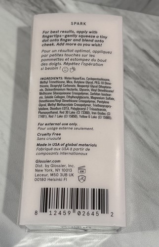 Glossier Cloud Paint Seamless Cheek Color - Spark - 0.33 oz - Picture 2 of 3