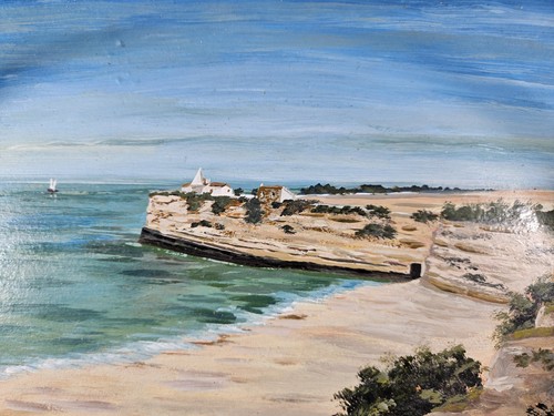 SR. DA ROCHA ALGARVE HANDPAINTED OVAL PLATE BY J.FILIPE OLARIA JOSE CARTAXO - Picture 5 of 12