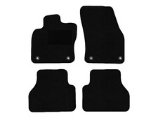 Fußmatten-Set für VW Caddy V (2020-) Deluxe schwarz