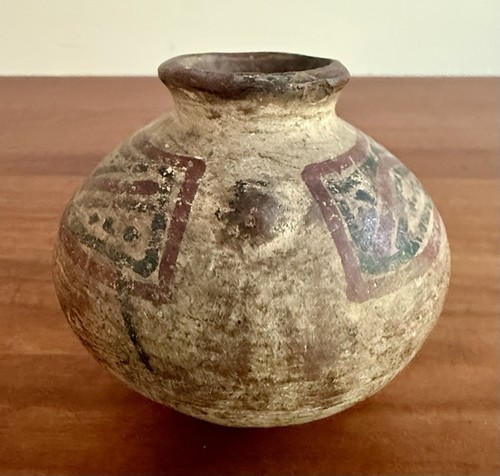 Ancient Mayan Mexican Pre Columbian 500-750 A.D. Bowl Vessel Pottery Sculpture - Picture 8 of 19