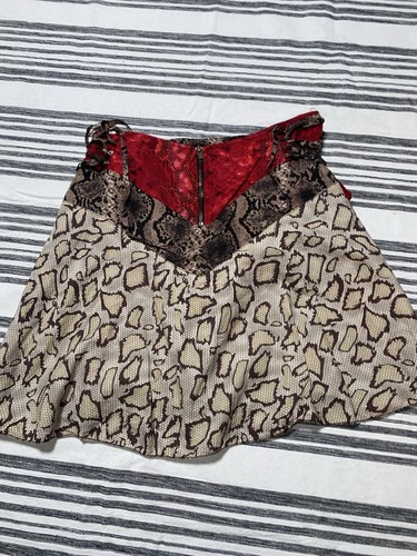 Savage Culture Y2K Boho-Rock mit Schlangenmuster Medium - Bild 9 von 9