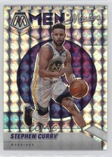2020-21 Panini Mosaic Men of Mastery Mosaic Prizm Stephen Curry #16 0fn0