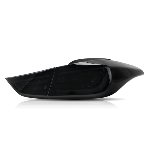 LED Smoked Tail Lights For 2011-2016 Hyundai Elantra Sequential Rear Lamps 11-16 - Picture 2 of 9