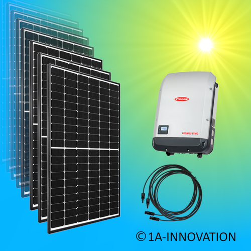 Solaranlage 10000Watt Komplettpaket 10 KW dreiphasig Selbstverbrauch Fronius - Bild 1 von 2