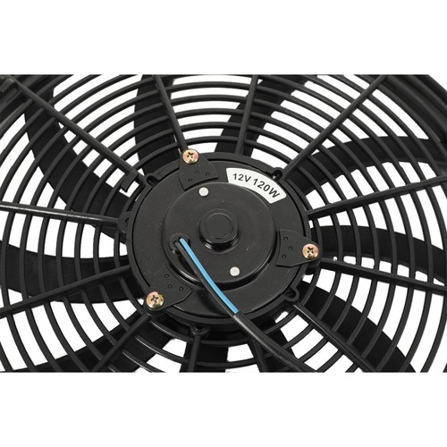 16in Universal Slim Fan 3500FCM Push Pull Electric CAR Radiator Cooling 12V Kit - Bild 4 von 11
