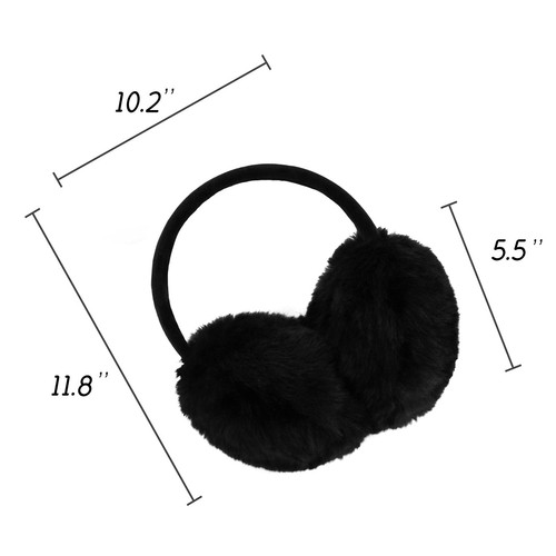 Women Winter Earmuffs Girl Ski Adjustable Ear Covers for Cute Bow Ear Warmer ... - Picture 4 of 6