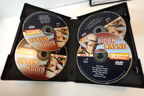 John Wayne 20 Movie Pack & Rio Bravo (westerns movie collection) DVD - Picture 3 of 5