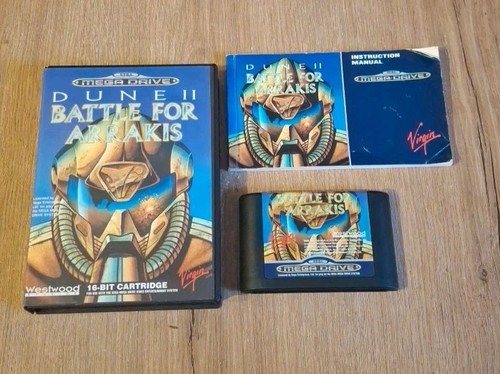 Dune 2 battle for arrakis sega megadrive video game