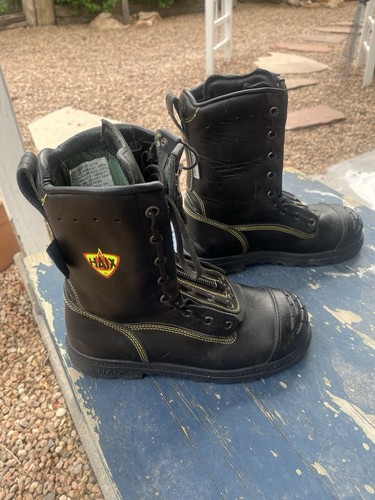 Haix Special Fighter Extreme EMS Firefighter Boot Size 9 Crosstech #504204 - Picture 2 of 9