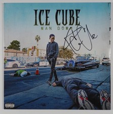Ice Cube JSA Fully Signed Autograph Record Album Vinyl Man Down