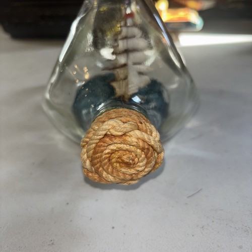 Cutty Sark Segelschiff in einer Haig&Haig Grübchenflasche Made in England 6" York - Bild 5 von 5
