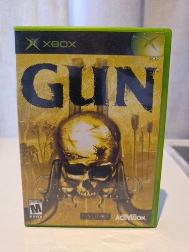 Gun (Microsoft Original Xbox, 2005) CIB Complete With Manual Tested Working