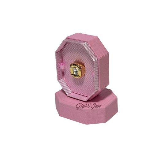 Swarovski Dulcis Cocktail Ring Size 60/ 9 Color gold New - Picture 6 of 10
