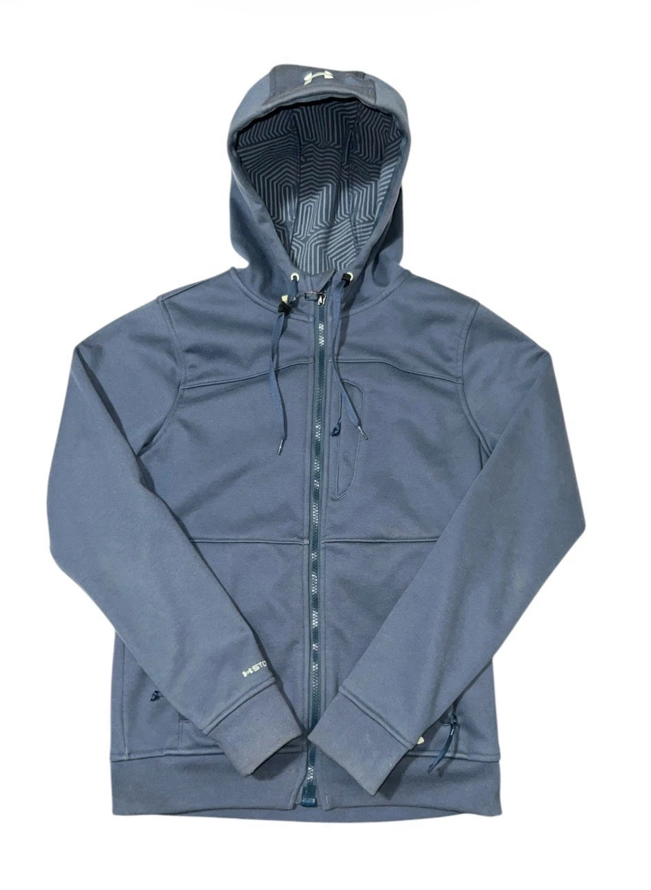 Under Armour Men’s Grayish Blue Full Zip Cold Gear Infrared Jacket Size XS