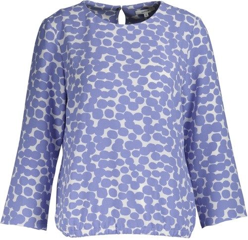 NEU ! OPUS Damen Blusen - Shirt Ferusa, blau-weiß, Gr. 36