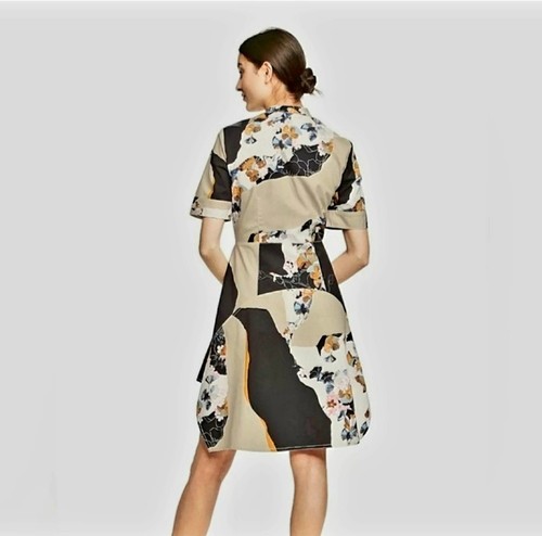 3.1 Phillip lim for Target Zipper Oriental Floral Short Sleeve Dress (Size XS) - Picture 2 of 7