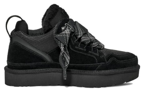 UGG Lowmel 1144032-BLK Sneakers Women's Black Suede Comfort Casual Shoes GUG177 - Picture 2 of 42