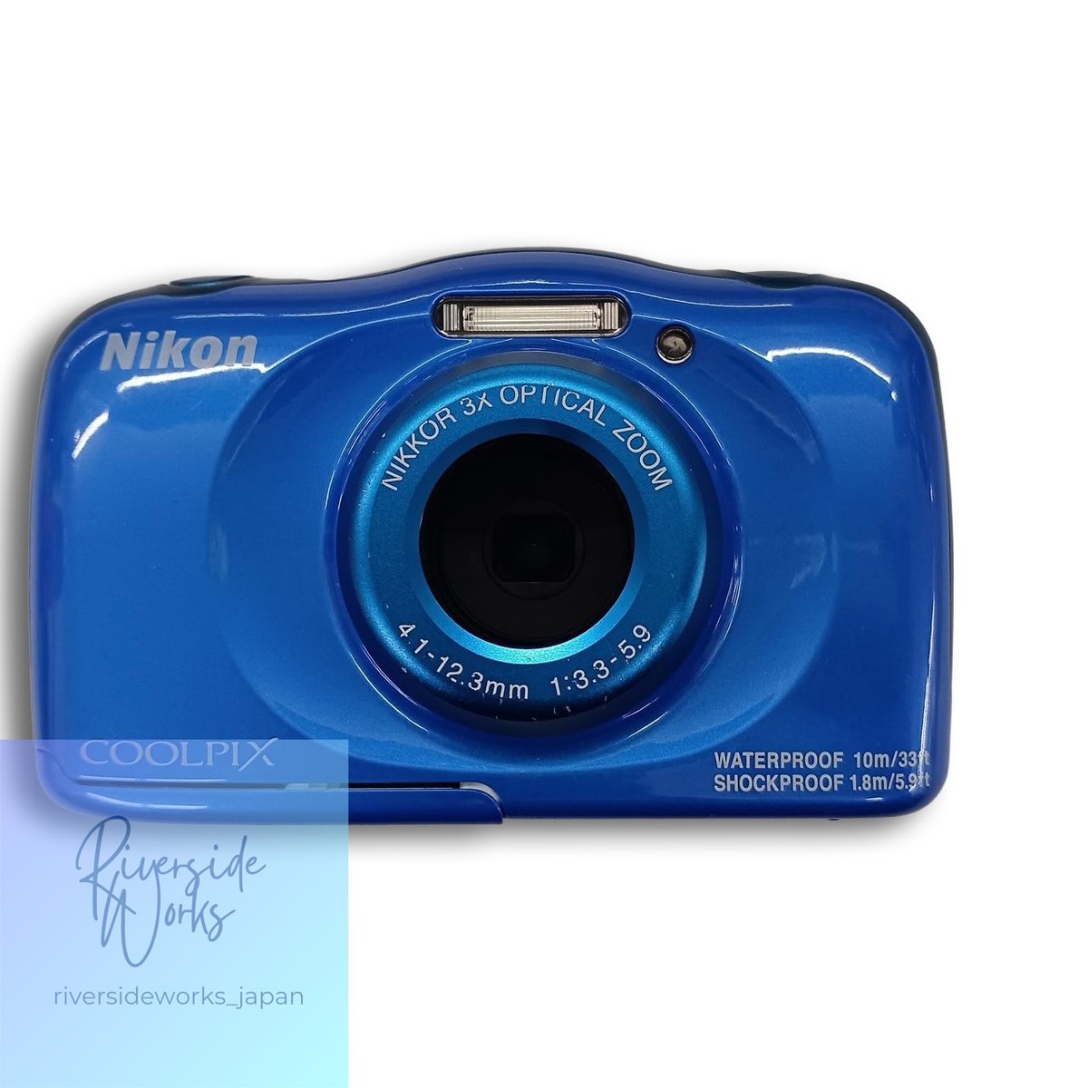 NIKON COOLPIX W100 Digital Camera Waterproof Compact | eBay