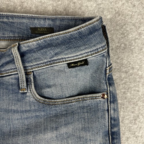 Mavi Gold Alexa Women's Denim Jeans Size 28 Blue Mid Rise Skinny Zip Fly Stretch - Bild 9 von 19