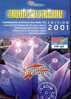 PC CD-ROM  Audio CD-Archiv Edition 2001 -neu -