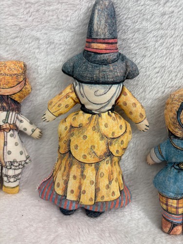 VALERIE LEONARD TOYS LAVORO ASILO FILASTROCCHE MAMMA OCA 5 AMICI SCARPA PELUCHE BAMBOLE - Foto 10 di 12