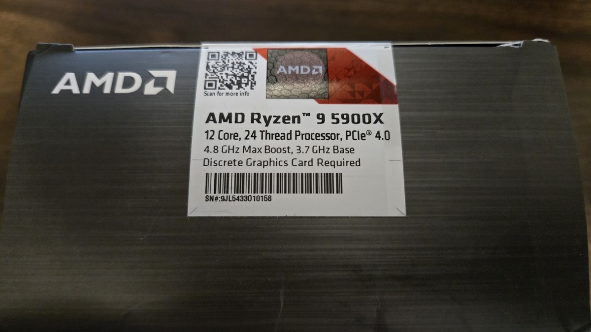AMD Ryzen 9 5900X 12コア CPU Amazon | AMD-Ryzen 9 5900X 第4世代 12コアデスクトップ
