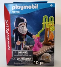 Playmobil Merlin Wizard Figure With Potion Accessories