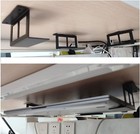 Ergonomischer Clip On Unter Schreibtisch Laptop Ständer für Laptop und Konsole
