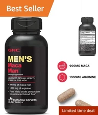 Men's Health Essential - Maca & Arginine Capsules for Energy & Blood Circulation