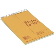 Brand 6 In. W. x 9 In. H. 60-Sheet Top-Spiral Steno Pad 36646  Brand 36646