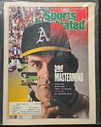 Sports Illustrated Magazine 12. März 1990 Tony LaRussa Oakland As - Bild 1 von 2