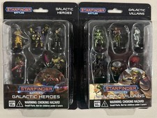 WizKids - Starfinder Battles Galactic Heroes Galactic Villains Sets - NEW