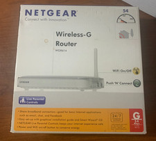 Netgear WGR614 54 Mbps 4-Port 10/100 Wireless G Router WGR614v6 