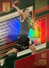 2022 Donruss Elite #185 Brock Purdy Green