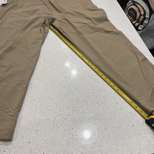 LL Bean Men's XXXL 30” Comfort Stretch Dock Pants Straight Leg coastal dune NWT - Picture 6 of 9