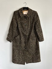NEEDS REPAIR Vintage 60s Women s Pendleton Wool Coat Size Large Mixed Weave