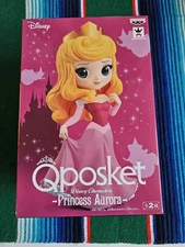 Q Posket Disney Sleeping Beauty Qposket Princess Aurora Ver. A Pink Dress Doll