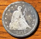 1875-S Seated Liberty Twenty Cent Piece San Francisco Mint