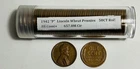 1942 "P" Lincoln Copper Wheat Pennies - 50CT Roll