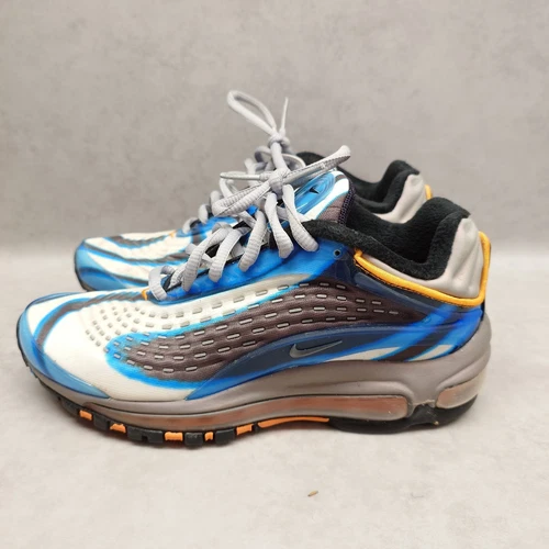Womens Nike Air Max Deluxe Photo Blue Orange Peel UK 3 - AQ1272-401