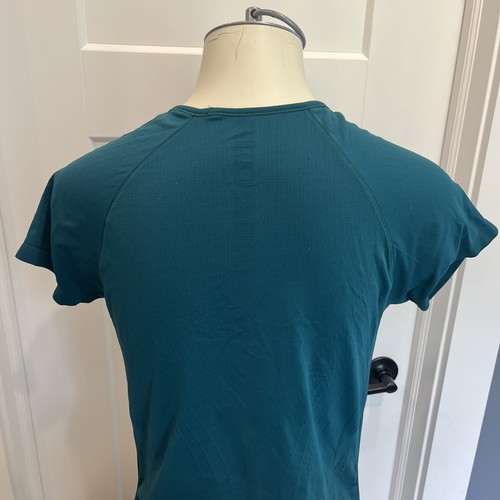 Athleta Damen Speedlight Seamless Tee Kurzarmshirt Größe Medium türkis - Bild 5 von 6