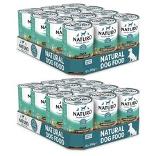 NATURO Adult Grain Gluten Free Duck in Herb Gravy Wet Dog Food in Can 24x390g 3.81 per kilo