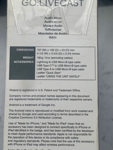 Roland Go:LiveCAST - Bild 5 von 10