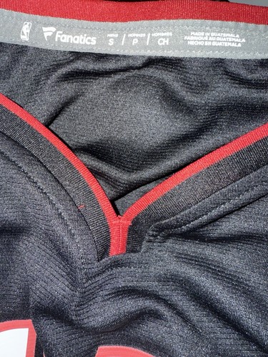 Fanatics Tyler Herro Miami Heat Basketball Trikot #14 schwarz Herren Small NBA rot - Bild 6 von 7